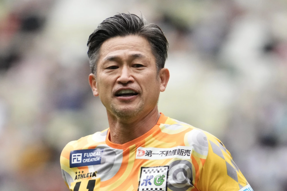 Kazu – Huyền thoại sống của bóng đá Nhật Bản